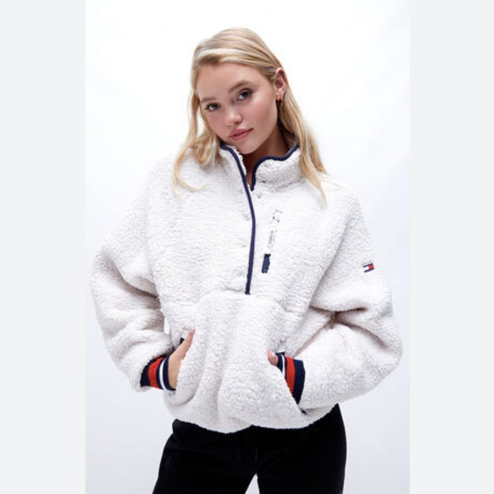 NEW Tommy Hilfiger Sherpa Sweatshirt